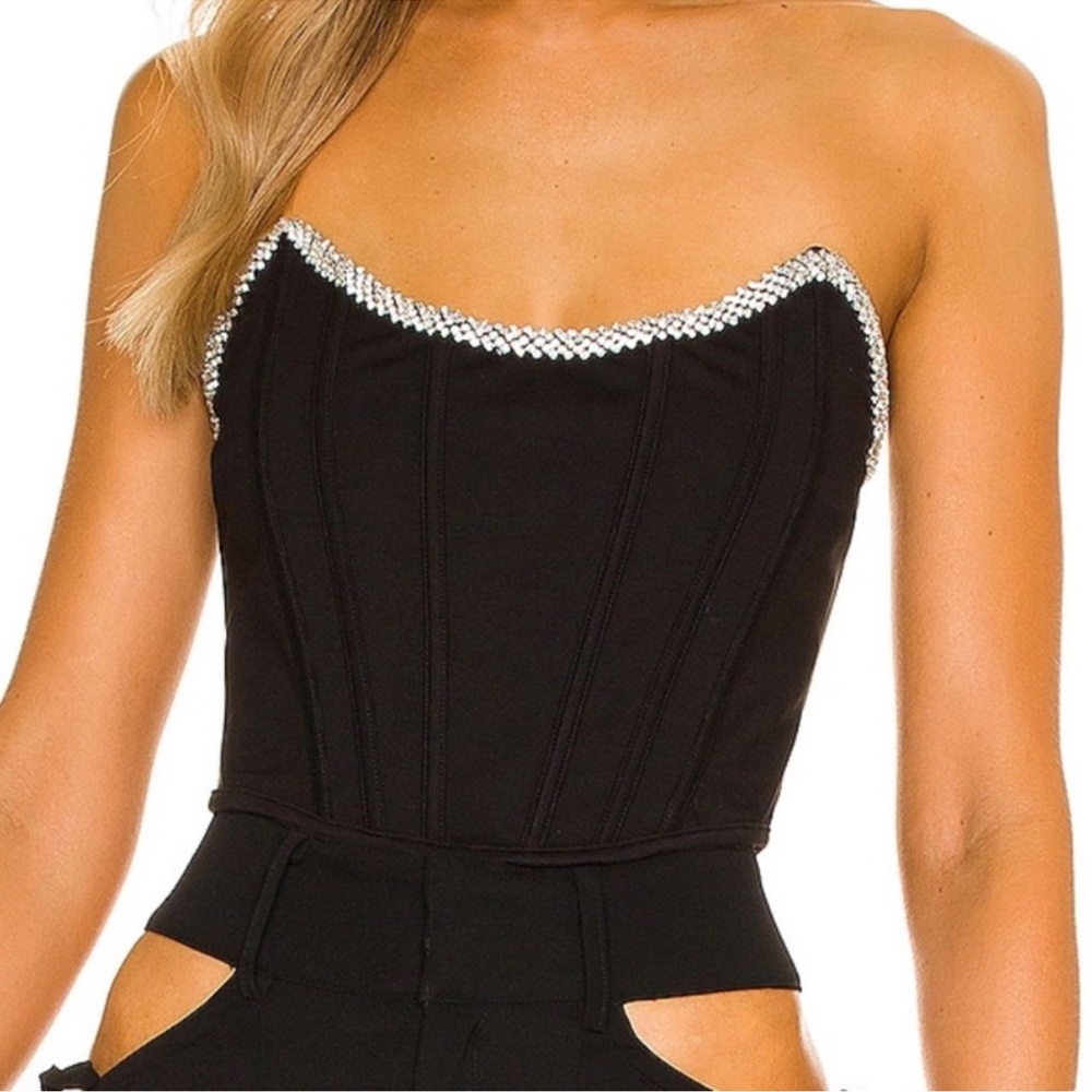 h:ours - Sandy Top in Black